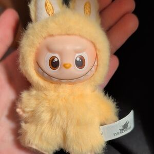 Adorable Plush Bunny Toy in Soft Yellow